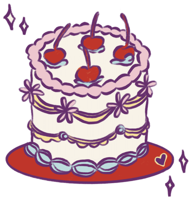 Cake Sticker
